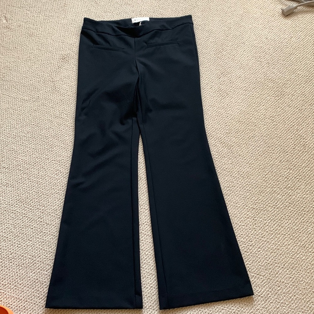 I❤️tyler Madison | black stretch flare pull on pants size L